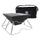BTG Summit Portable Independent BBQ Set Black