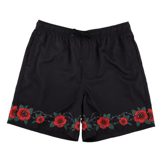 Screaming Cabana Mens Santa Cruz Boardshorts Black