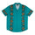 Screaming Cabana Pattern Santa Cruz Mens Shirt Tropic Teal