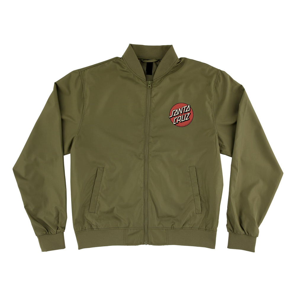 SANTA CRUZ スノーボードウェア グリーンジャケット Cruz Bond Bomber | Mens Skate Jacket | Santa Cruz