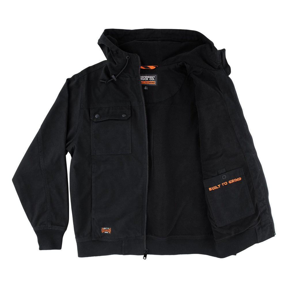 Built To Grind Hooded Canvas Jacket | Workwear| Independent Skate