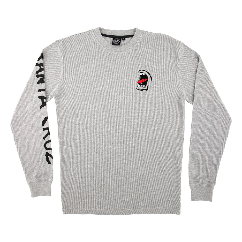 Screaming Waffle Thermal | Men's LS T-Shirt | Santa Cruz