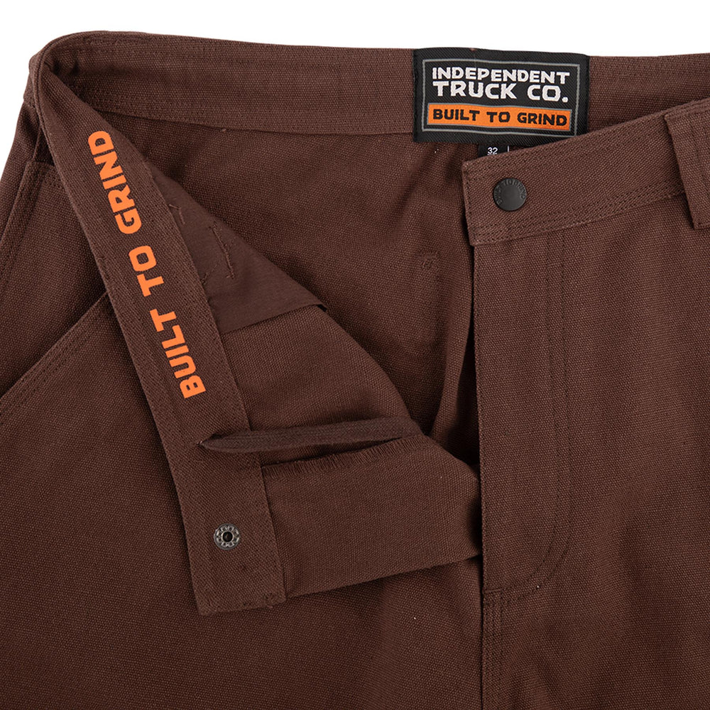 スケートボード Independent  BUILT TO GRIND CANVAS PANTS Built To Grind Canvas Pants | Carpenter Style | Independent Workwear
