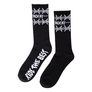 Bratrud Notebook Mens Independent Socks White