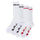 Strange Strip Mens Santa Cruz Socks X2 Pairs White Multi