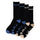 Strange Strip Mens Santa Cruz Socks X2 Pairs Black Multi