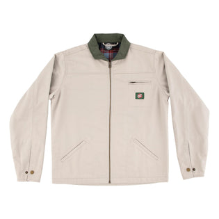 Twill Maverick Santa Cruz Womens Chore Coat Bone