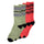 Drift Strip 2-Pack Unisex Crew Socks Santa Cruz Moss/Pastel Red Multi