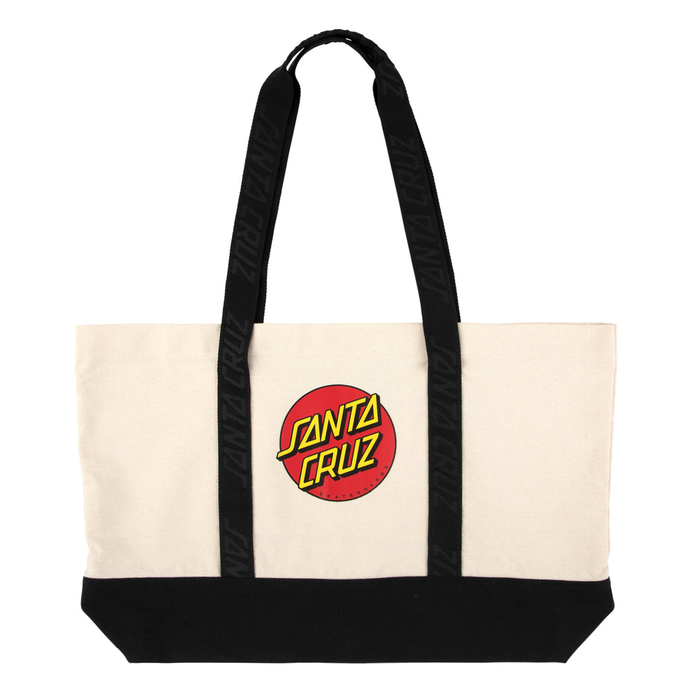 Classic Dot Tote Bag | Beach Bag | Santa Cruz