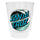 Wave Dot 2oz Santa Cruz Shot Glass Clear