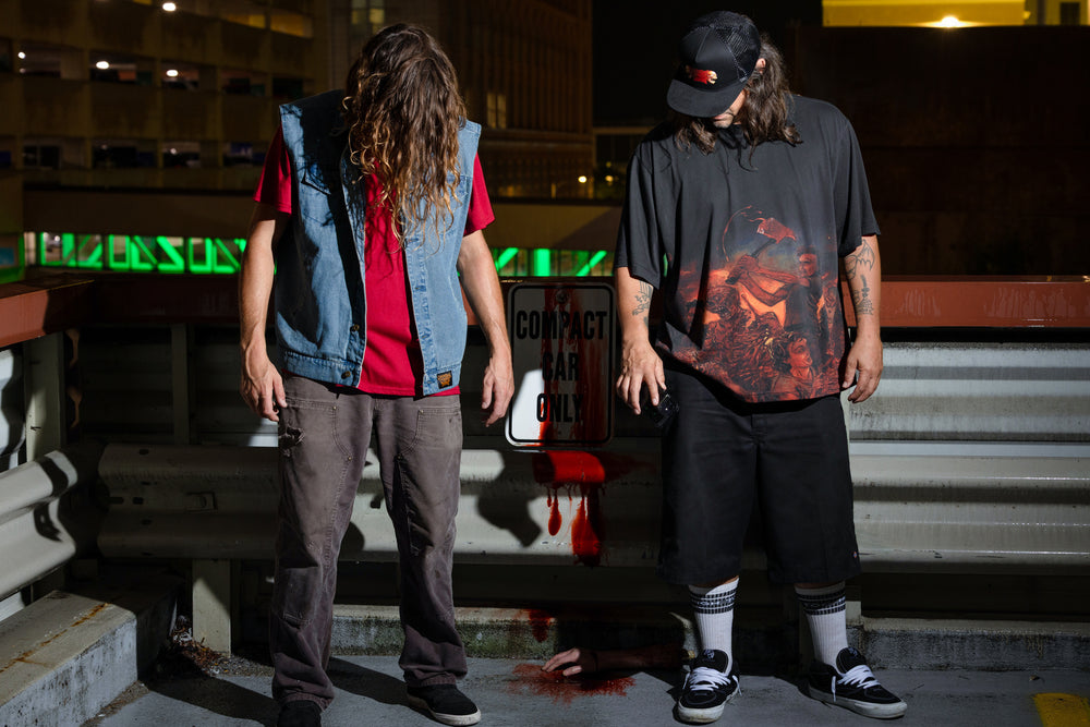 Cannibal Corpse Ringer T-Shirt | Creature Skateboards Collab