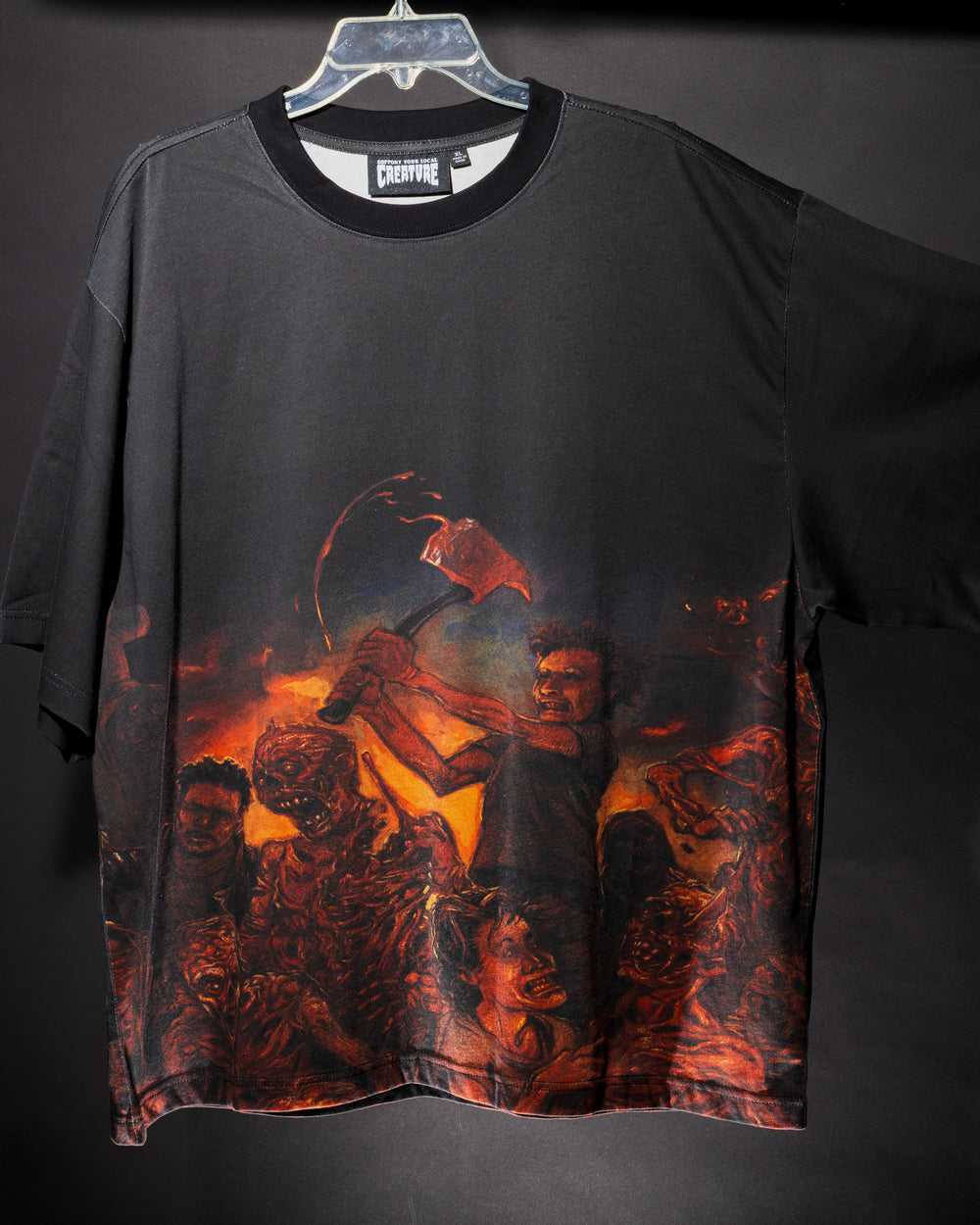 Cannibal Corpse Ringer T-Shirt | Creature Skateboards Collab