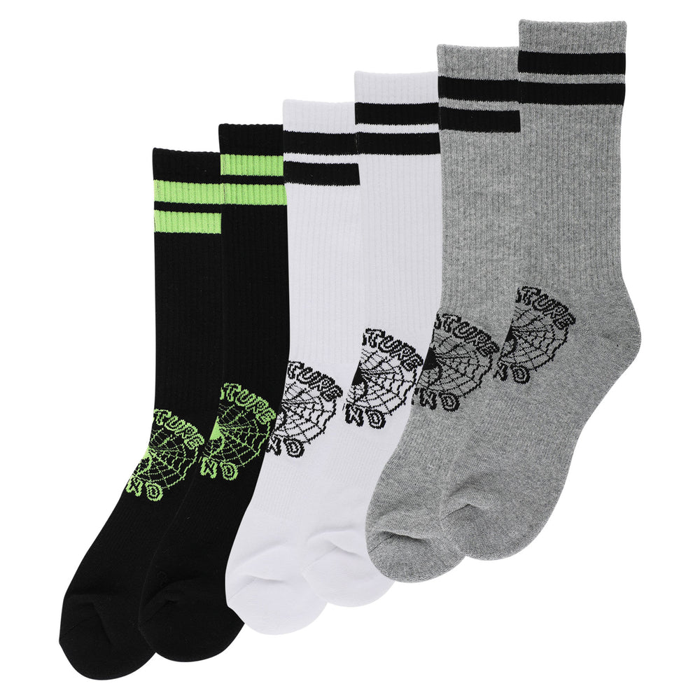 Web Crew Socks X3 Pairs | Skate Apparel Accessories | Creature