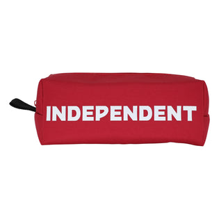 Curb Shaped Independent Pencil Case Red