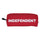 Curb Shaped Independent Pencil Case Red