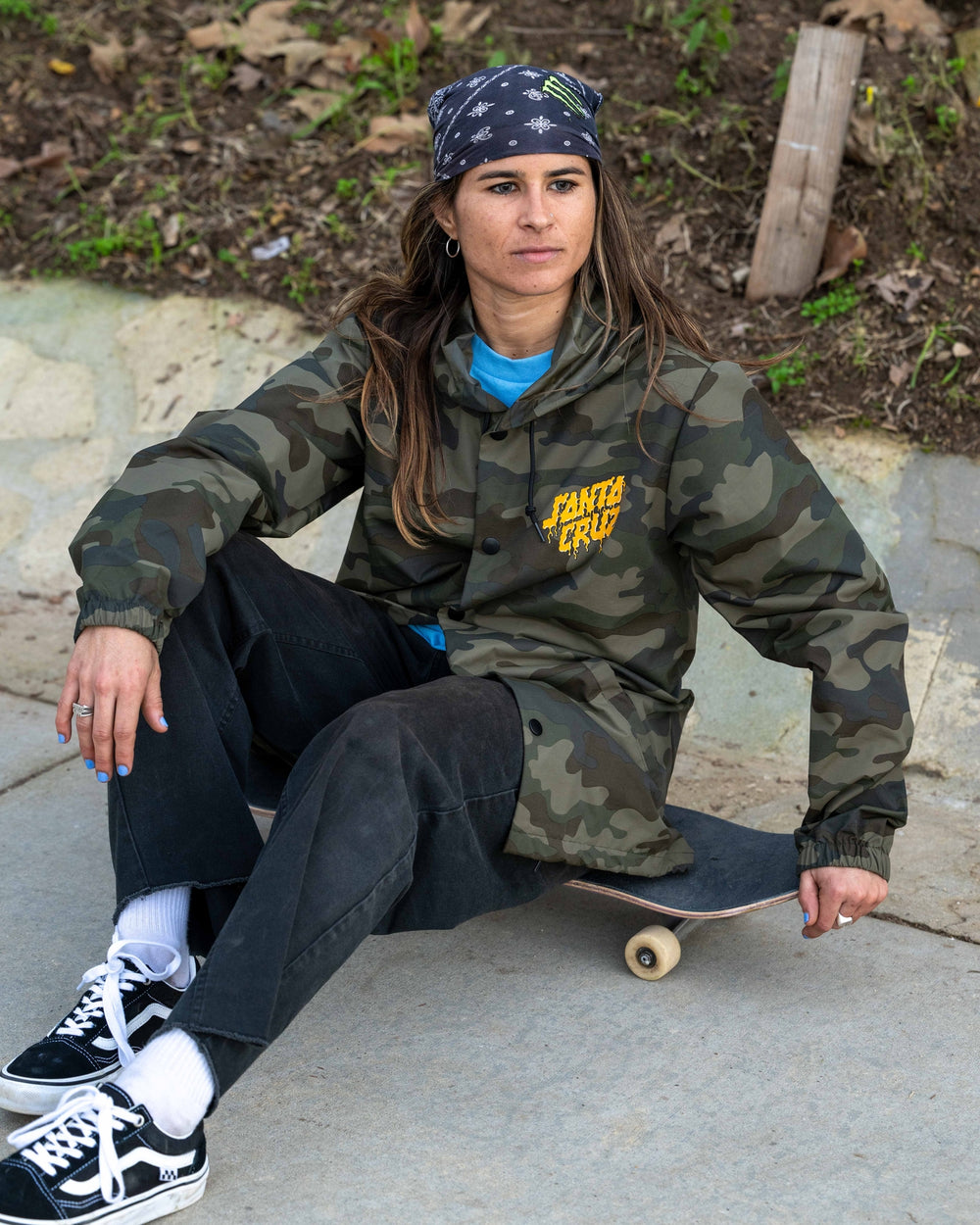 Delfino Spotlight Dot Windbreaker | Skate Jacket | Santa Cruz