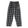 Opus Dot Flannel Mens Santa Cruz Sweatpants Black/White Plaid