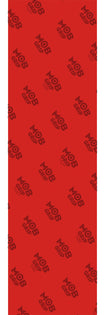 9in Transparent Red Sheet Mob Skateboard Grip Tape Graphic