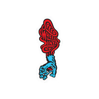 vtg 1980s Santa Cruz skateboard sticker Bullet Wheels Dragon
