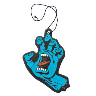 Screaming Hand Air Freshener Santa Cruz Blue