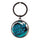Wave Dot Key Chain Santa Cruz Dk Gunmetal