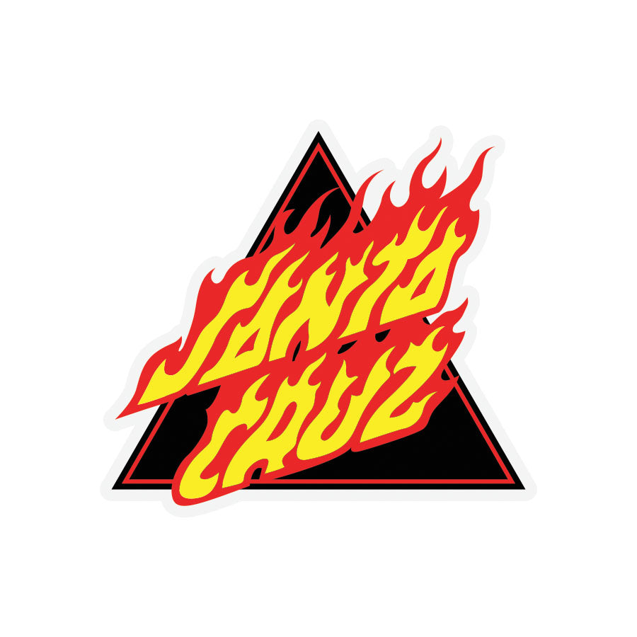 Flamed Not a Dot 5in Santa Cruz Stickers (25 Pack)