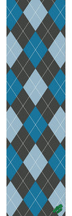 9in Argyle Sheet Mob Skateboard Grip Tape Graphic