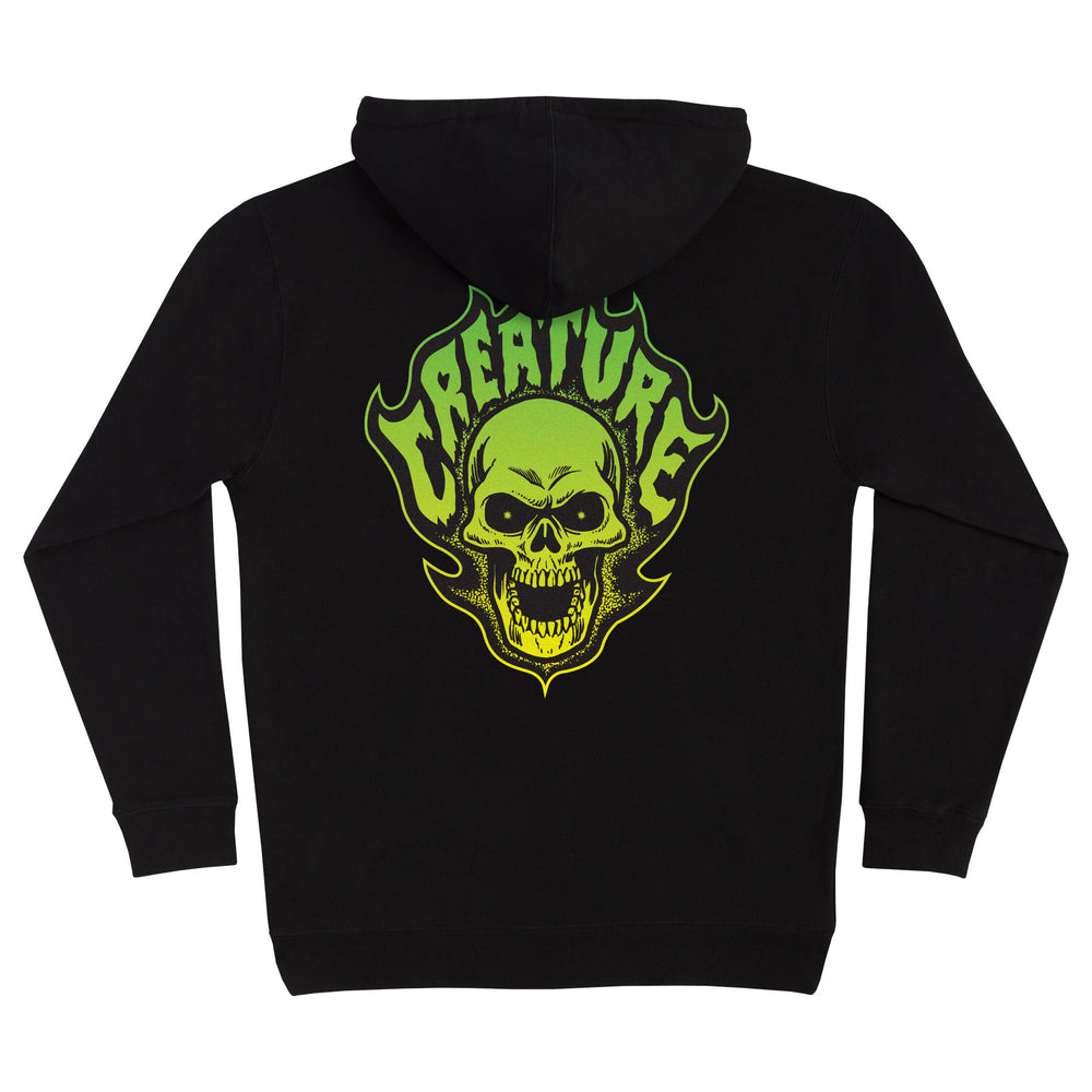 Bonehead Flame | Men's Skate Hoodies | Creature Skateboards