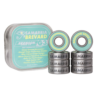 Samarria Brevard G3 Bronson Skateboard Bearings No Color