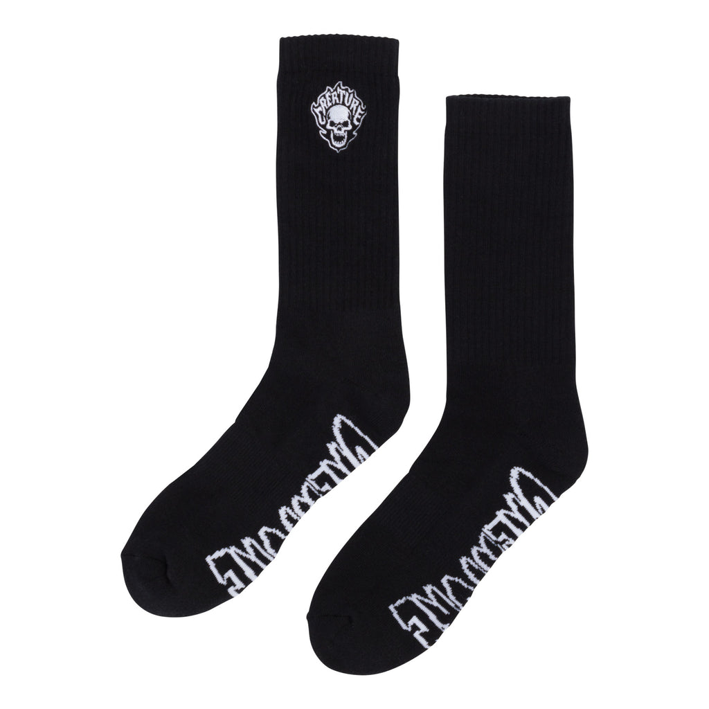 Bonehead Flame Socks | Accessories | Creature Skateboards