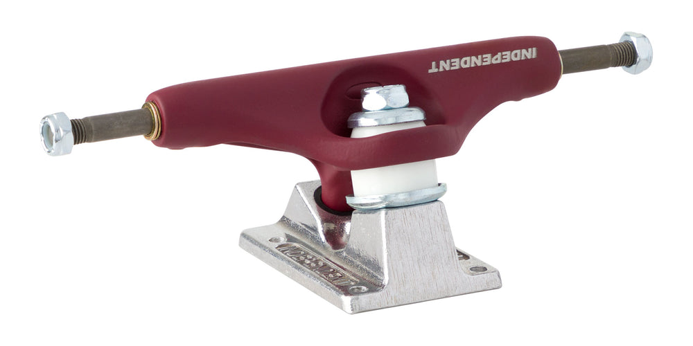 Stage 11 BTG Speed Burgundy Silver | Independent Skateboard Trucks