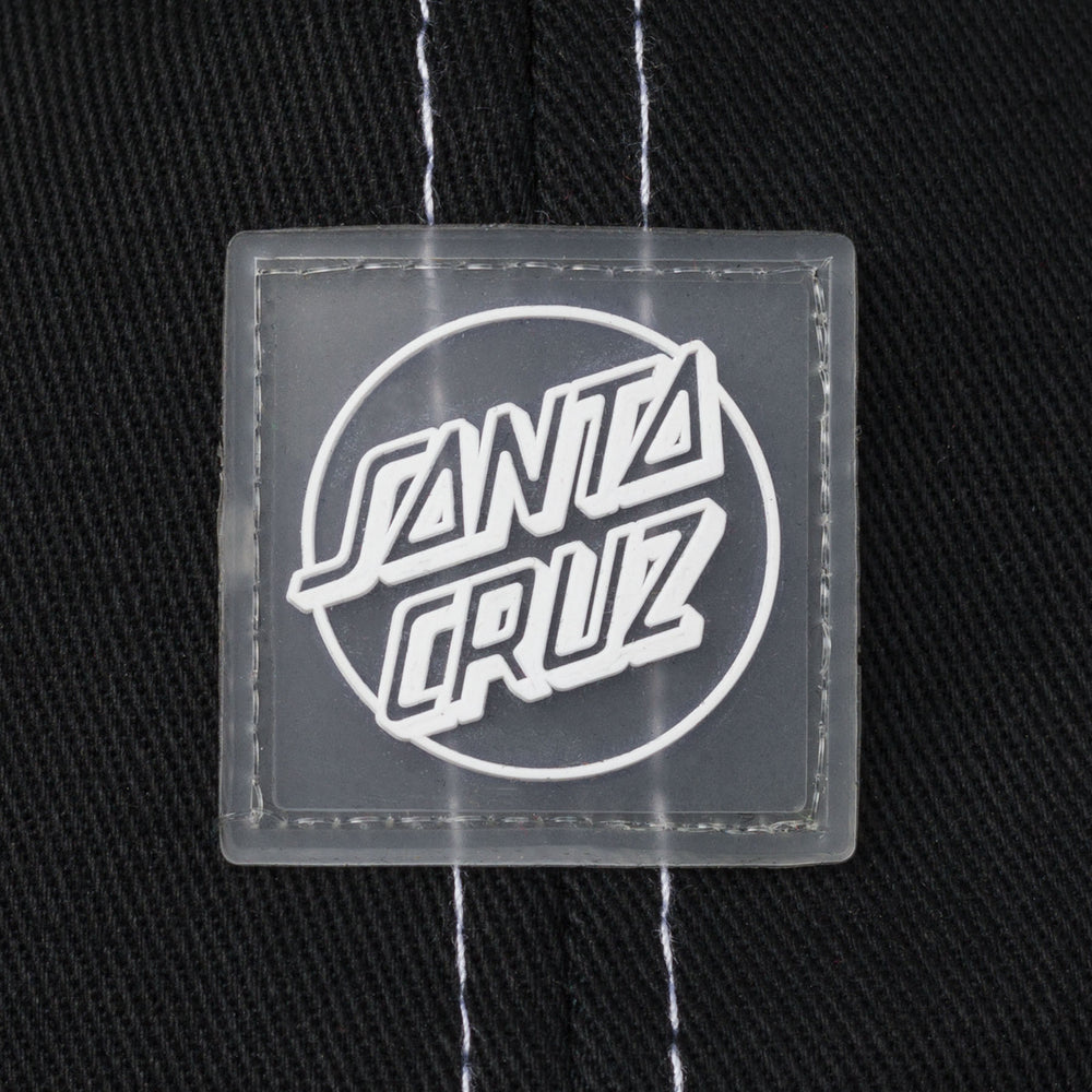 Santa Cruz Opus Dot Clear Black & White Sticker