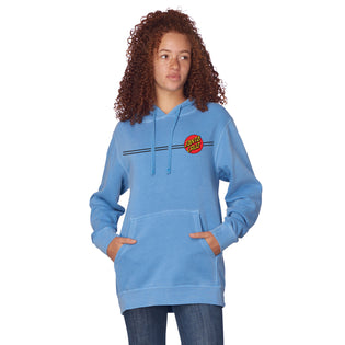 Classic Dot Womens Santa Cruz Hoodie Black