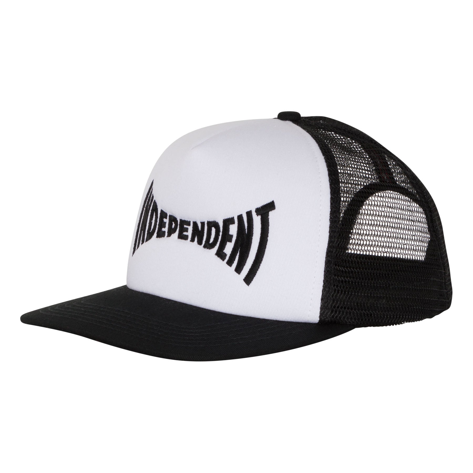 帽子 INDEPENDENT MESH TRUCKER HAT CAP Independent Trucks Hat Skull Span Mesh Trucker Black – TGM