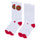 Cruz Mens Santa Cruz Socks White