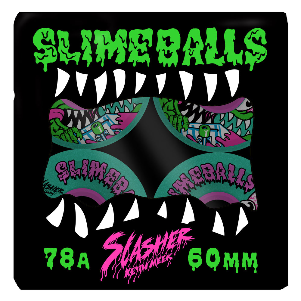 Slime Balls - Light Ups OG Slime Green Glitter 78a Wheels (60mm) –