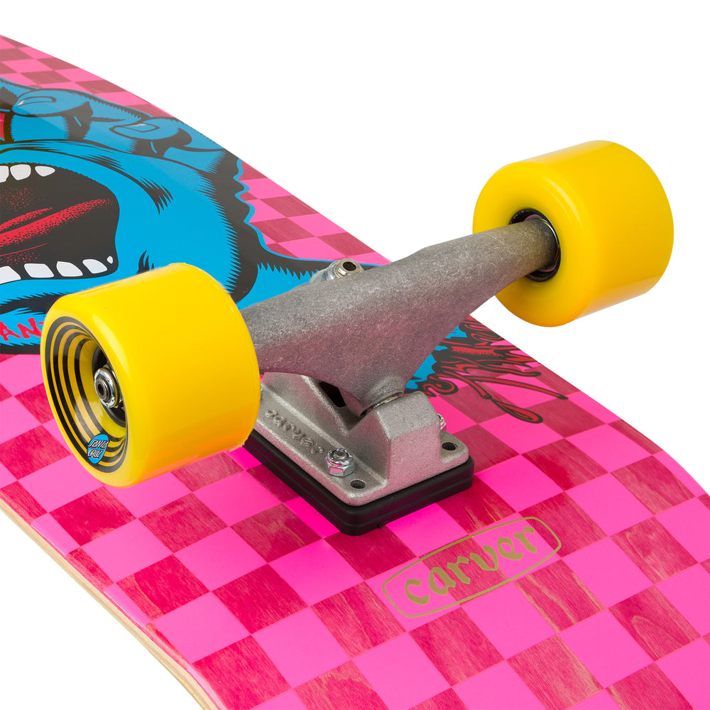 Screaming Hand Check 9.80in | Carver Surf Skate | Santa Cruz Screaming Hand Check 9.80in | Carver Surf Skate | Santa Cruz