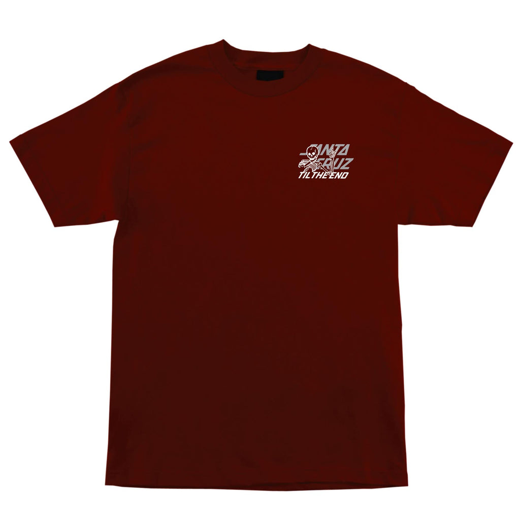 Unwind Mens Skate TShirt Santa Cruz