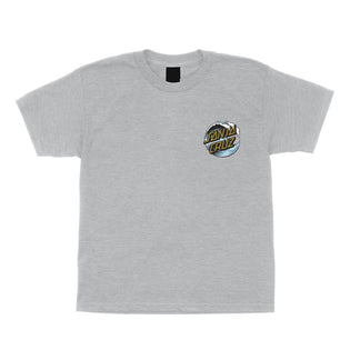 Wave Dot Youth Santa Cruz T-Shirt Black