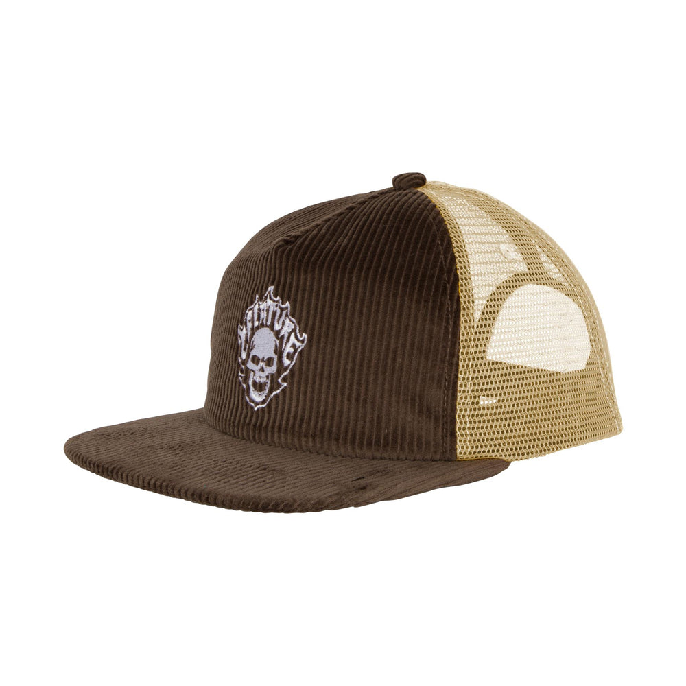 帽子 beeden USED LIKE SPRAY CAP Bonehead Flame Mesh Trucker Hat | Headwear | Creature