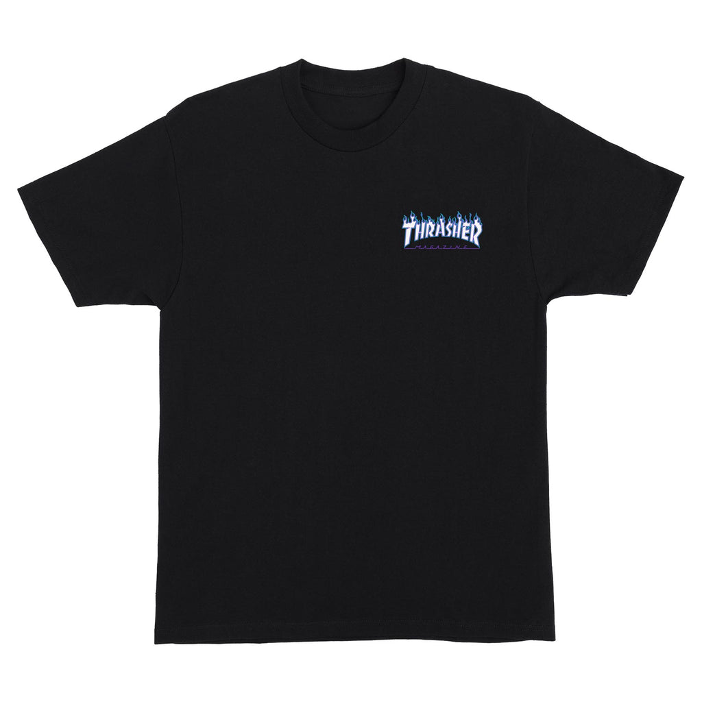 Thrasher Flame Dot | Collab Men's SkateT-Shirts | Santa Cruz x Thrasher