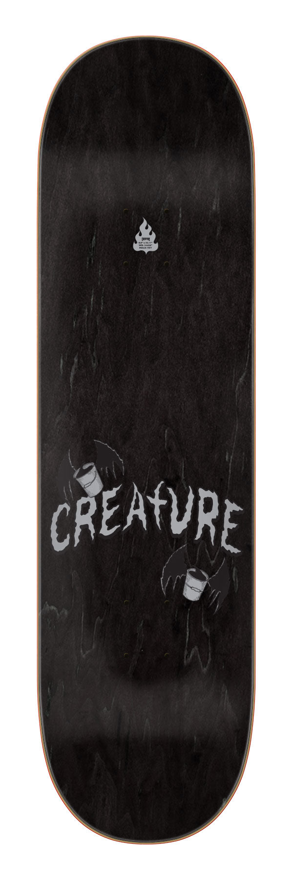 8.6in Baekkel Two Moons Too Skate Deck | Pro | Creature Skateboard