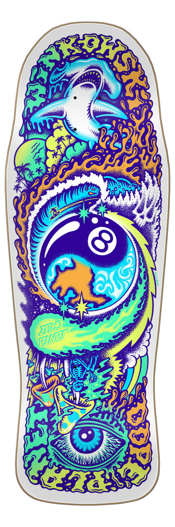 Trash Panda Santa Cruz Winkowski Pro Skate Deck 10.34