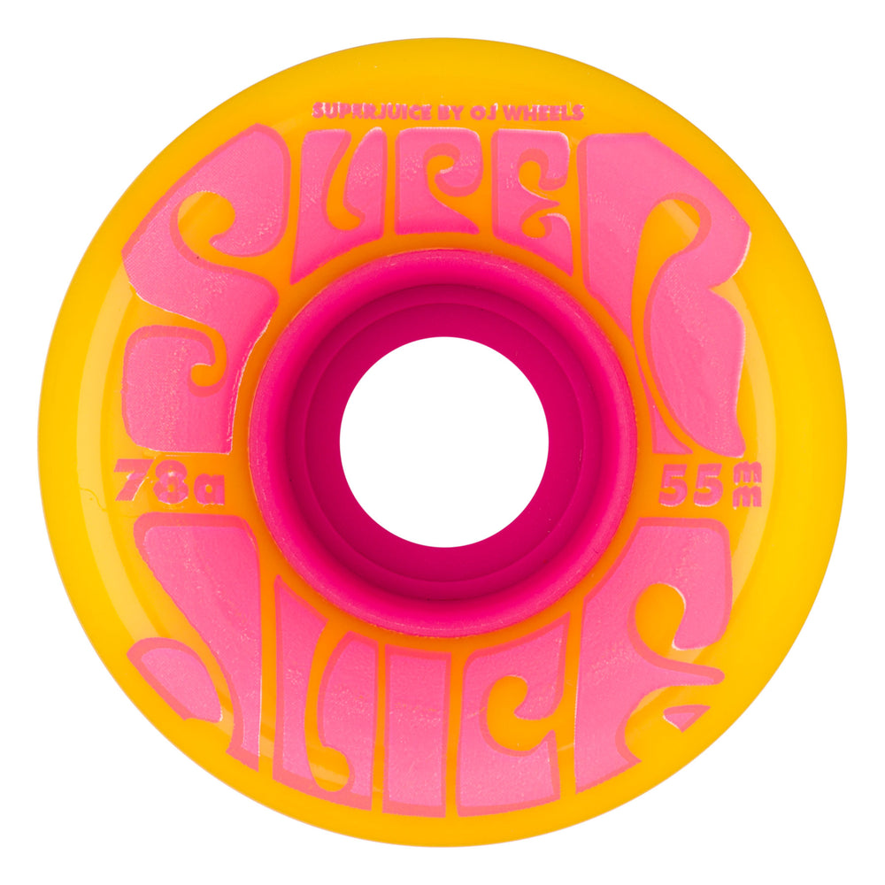 55mm/78a Mini Super Juice | Yellow | OJ Skateboard Wheels