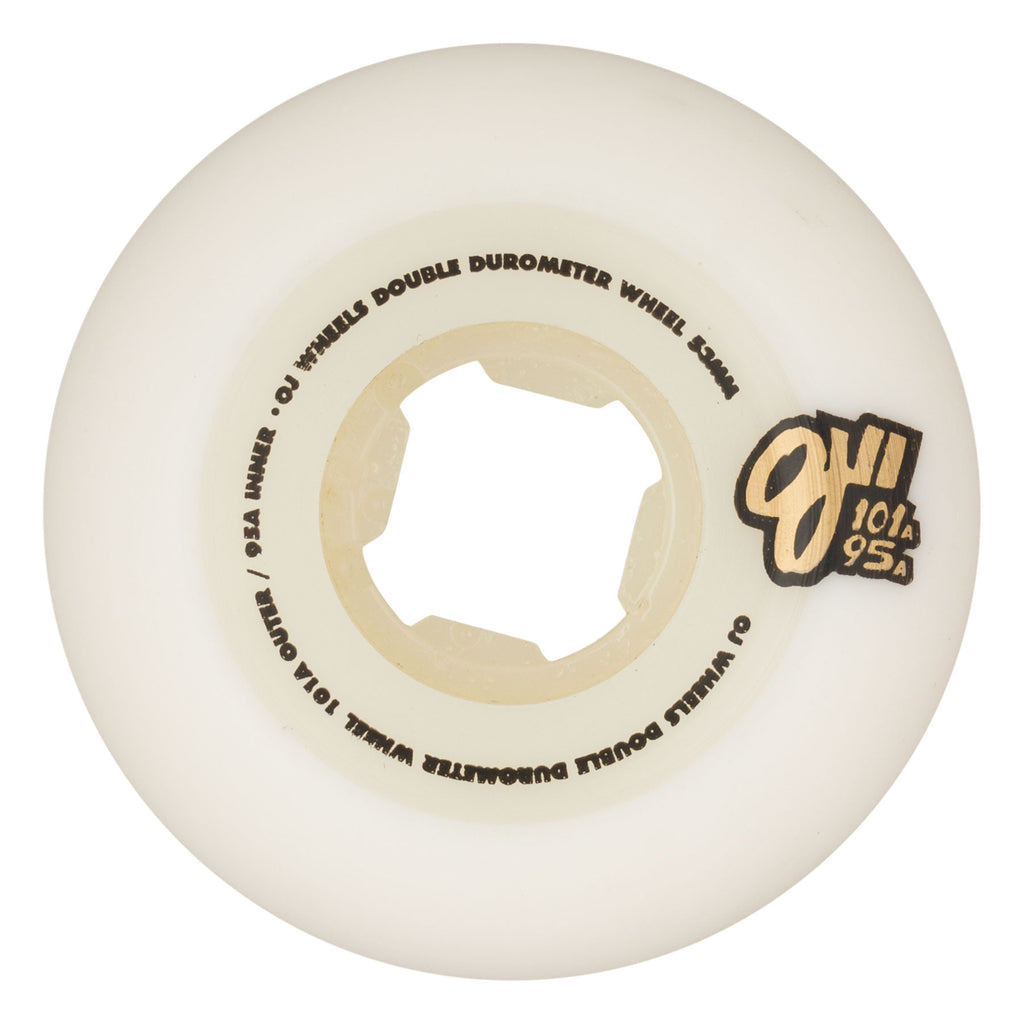 53mm / 101a/95a Double Durometer Mini Combo | OJ Skateboard Wheels