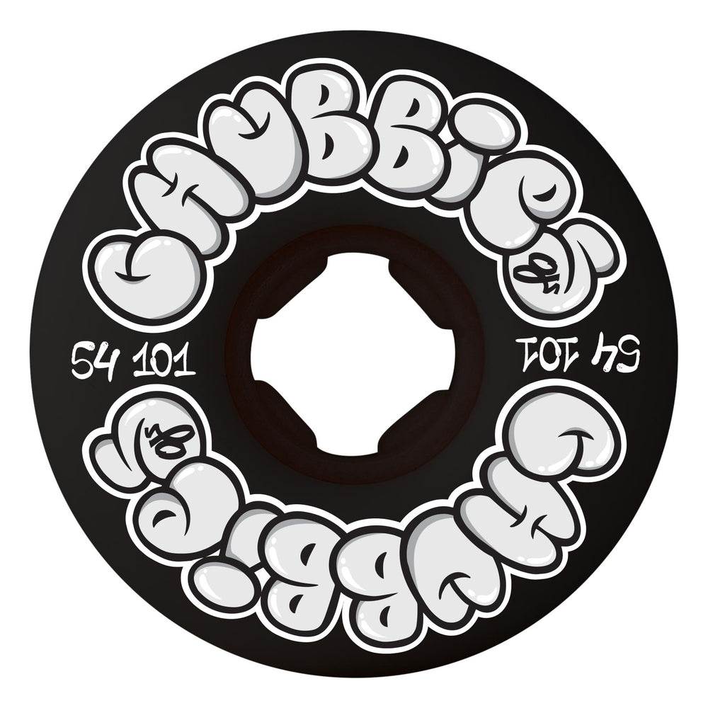 54mm - 101a Throw Ups Chubbies | Wide Shape | OJ Skate Wheels