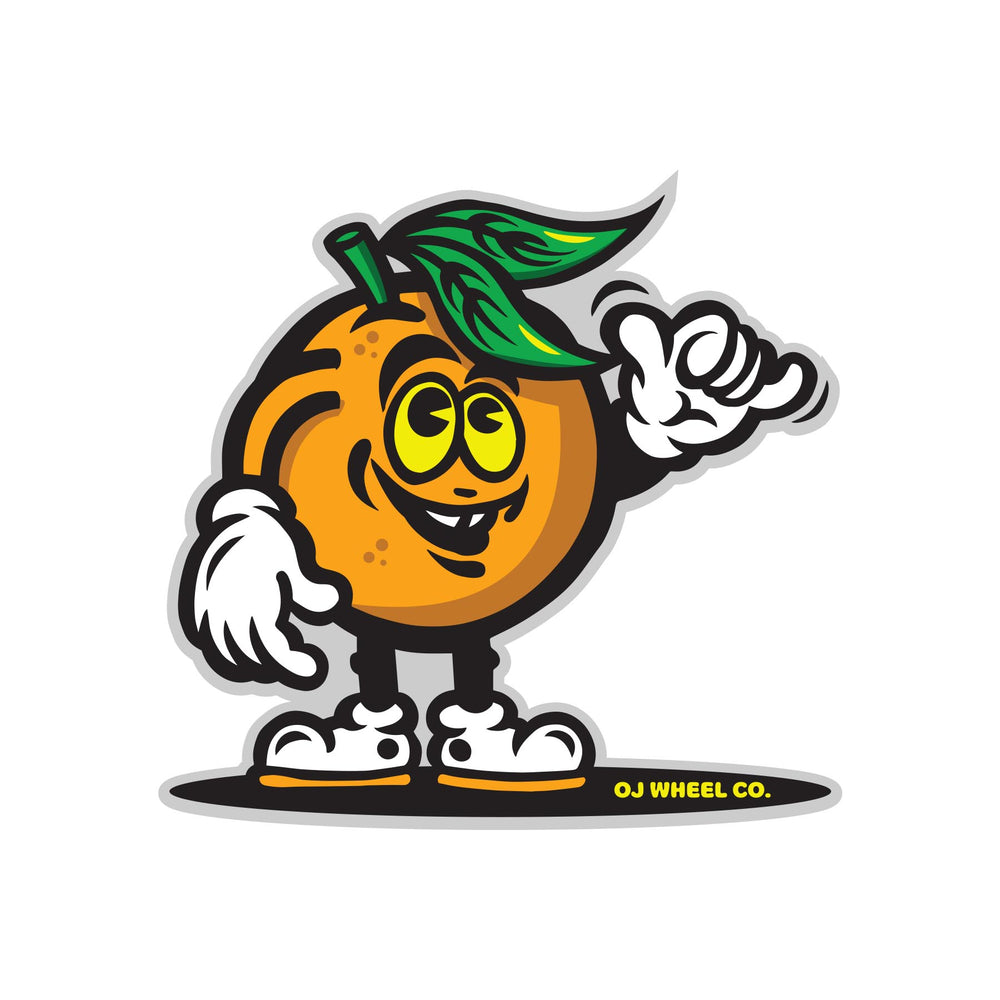 OJ WHEELS LITTLE DOODIES ウィール Slappy OJ Lil Doodies 58mm 99a Orange - CalStreets BoarderLabs