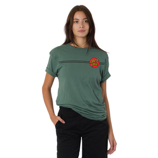Classic Dot Womens Santa Cruz T-Shirt Pine