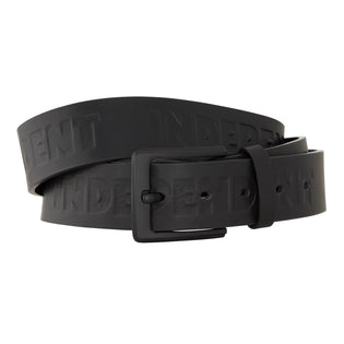 Bar Logo Independent Belt Black
