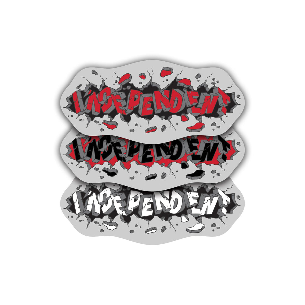 Independent ビッグ ステッカー NHS インディ Independent ビッグ ステッカー NHS インディ cutback2_stk-indy04_1